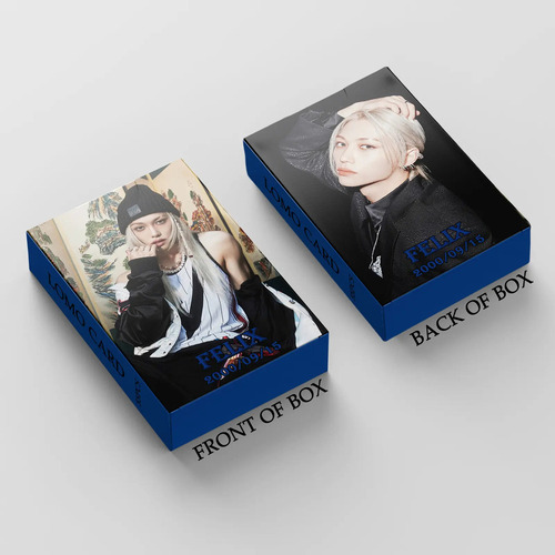 55 Photocards Stray Kids - Felix Edition