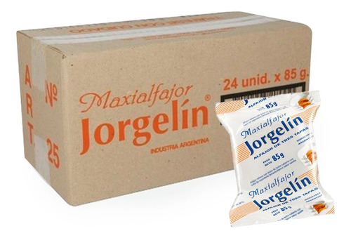 Alfajor Jorgelin Triple X24 Unidades - Dulsisa