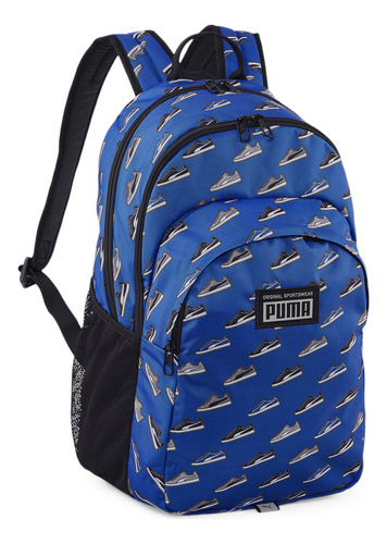 Mochila Puma Academy Unisex Moda Azul