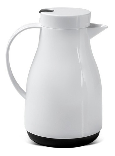 Bule Térmico Com Gatilho Keep 500 Ml Branco Haus Brinox