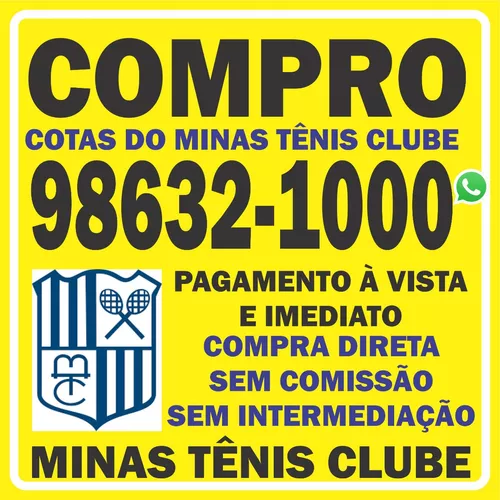 Cotas Do Clube Belo Horizonte Pampulha