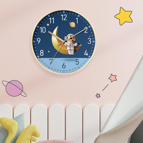 T Reloj De Pared De, Reloj Analógico De Dibujos Animados De