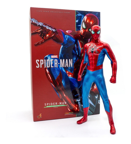 Spider-man (spider Armor - Mk Iv Suit) Video Game Hot Toys