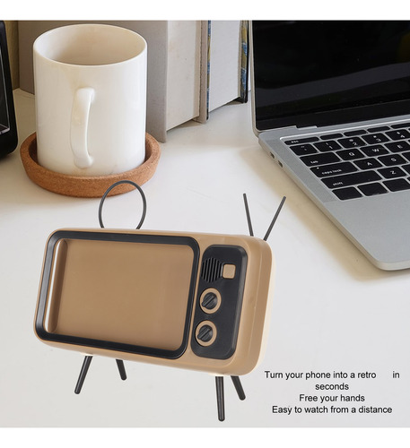 Soporte Para Teléfono Móvil Estilo Tv, Retro, Resistente A L