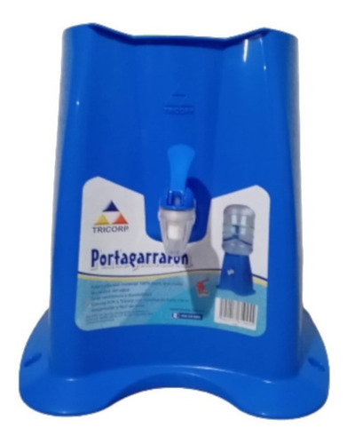 Dispensador De Agua Tricorp Portagarrafón 20l Azul