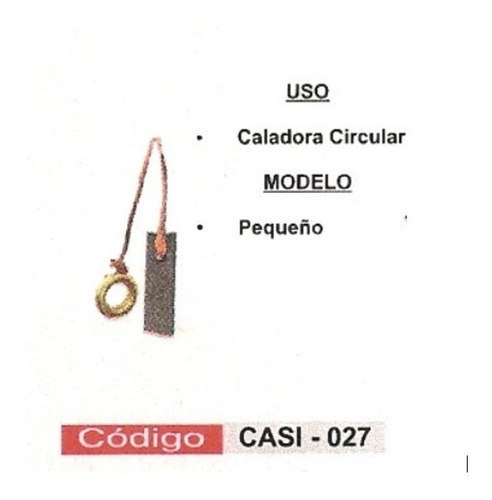 Carbon Caladora Circular Pequeña Bosh 