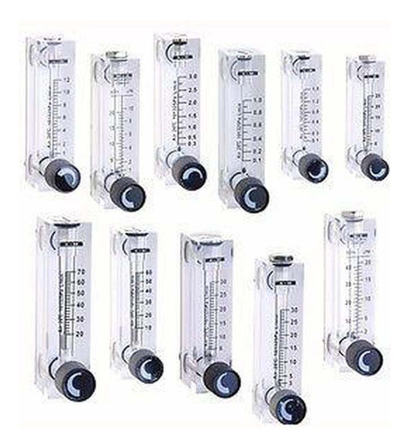 Caudalímetro O Rotámetro Agua 0.1-1gpm 0.5-4.0lpm Acrílico