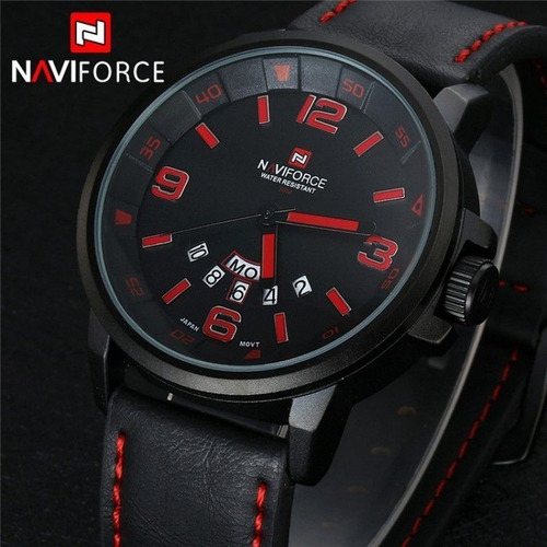 Relógio Naviforce 9028 Original Estojo Nota Fiscal Promoção