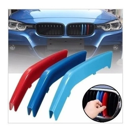 Imagem 4 de 5 de Acessorios Bmw 320i 328i 335i Aplique Capa Grade 8 Aletas