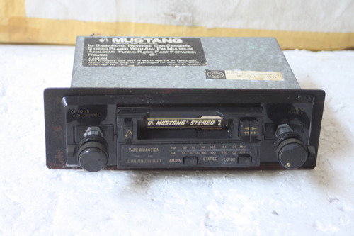 Radio Toca Fitas Antigo Para Carros Mustang Crf270 (Usado)