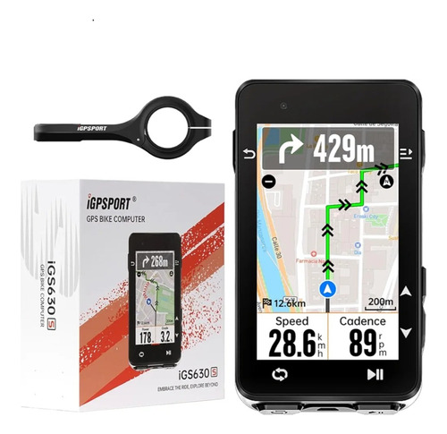 Gps Ciclo Computador Igpsport Igs630s Preto