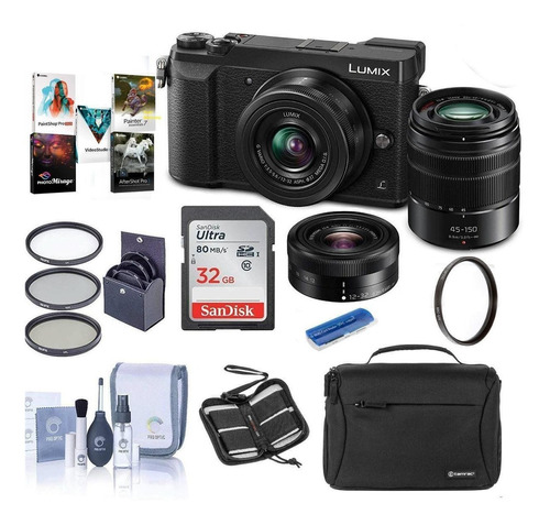 Panasonic Lumix Gx85 Wi-fi Cámara Digital + Accesorios