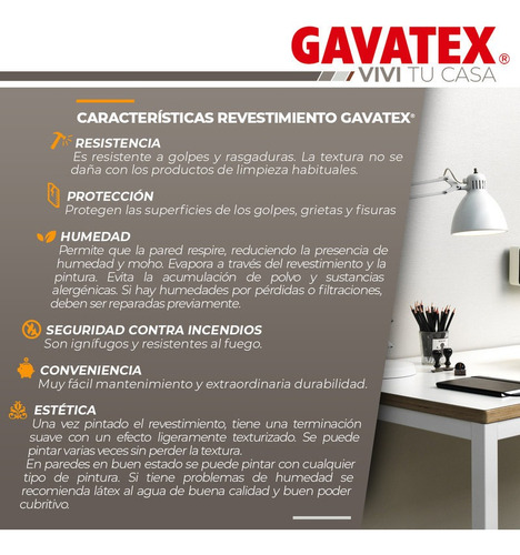 Humedad En Paredes Revestimiento Fibra Vidrio Gavatex A6 M2