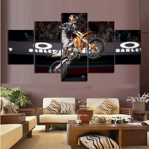 Quadro Moto Trilha, Loja Vip Design