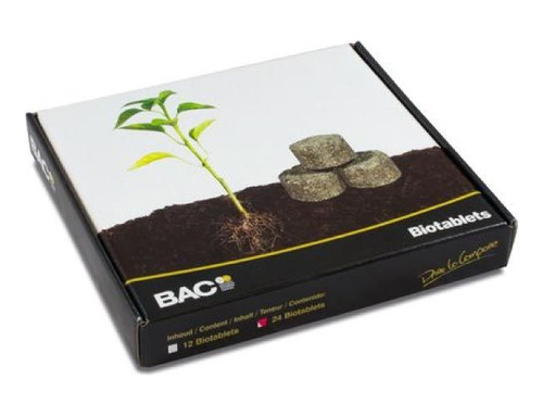 Biotablets Bac 24 Uds (enriquecedor De Suelo)