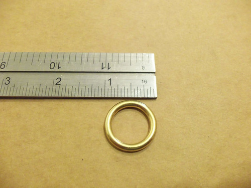  Solid Brass Rings Mm Pack Of Sca