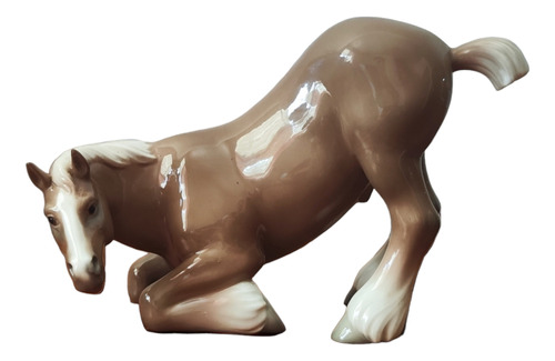 Caballo Percherón Figura Porcelana Lladró 01004863