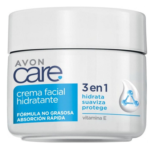 Avon, Crema Facial Hidratante Care 3 En 1 Vitamina E 
