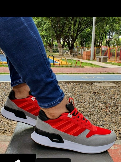 adidas clasicas rojas