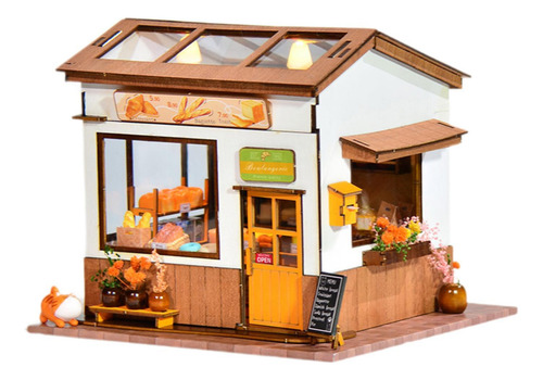 Kits De Casa De Muñecas En Miniatura Para , Rompecabezas De