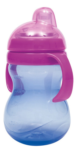 Copo Com Alça E Bico De Silicone Infantil 350ml - Buba