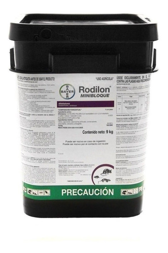 Rodilon Mini Blocke 9kg Bayer Envio Gratis