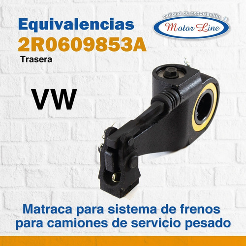Matraca Automática / 24 Dientes / Trasera Izq-der / Vw