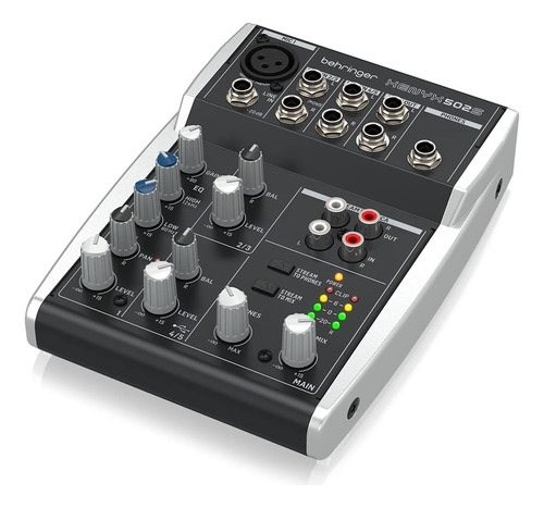 Behringer Xenyx 502s Mezcladora Analoga Compacta 5 Canales