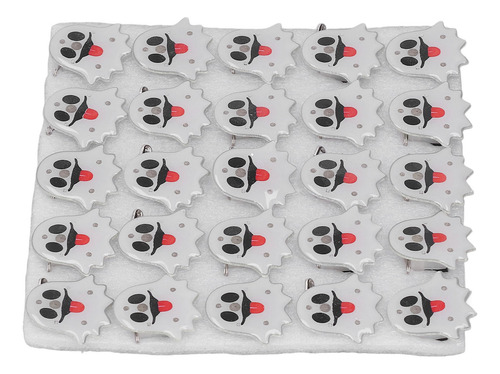 Broches De Halloween, 25 Unidades, Coloridas Luces Brillante
