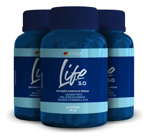 Life 3.0 - Kit 3 Frascos | MercadoLivre