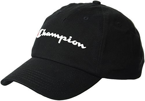 Gorra Champion Para Hombre Ameritage Dad Ajustable, Negro, O