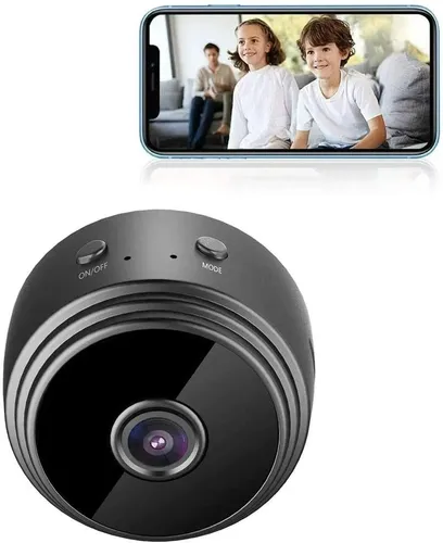 Comprar Mini Camara Oculta Espia De Seguridad WiFi 1080P