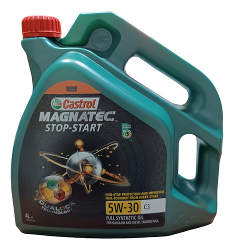 Aceite Castrol Magnatec 5w30 Start Stop Diesel/gasolina Dpf