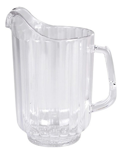 Jarra De Plástico Acanalada De Policarbonato 1.5 Litros