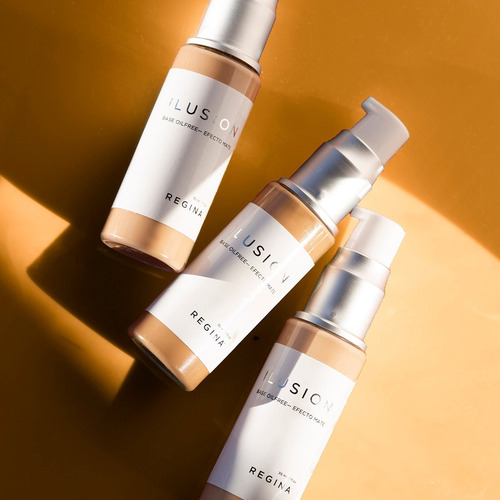 Ilusion Base De Maquillaje Matificante Oil Free Regina
