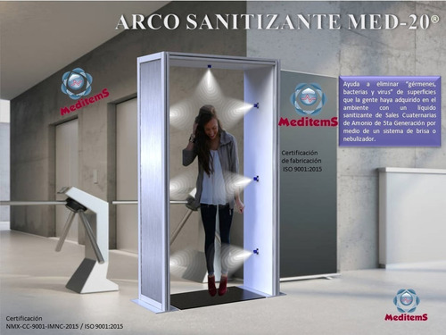 Arco  Sanitizante Meditems Med-20 Asesoramiento