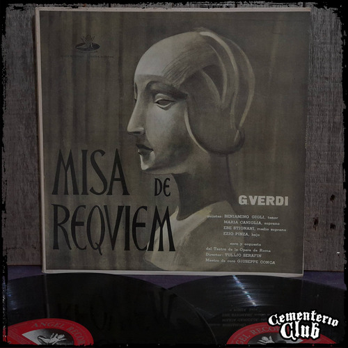 Giuseppe Verdi Misa De Requiem - Arg  Vinilo 2 Lp