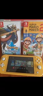 Nintendo Switch Lite + 7 Juegos (2 Físicos Y 5 Digitales)