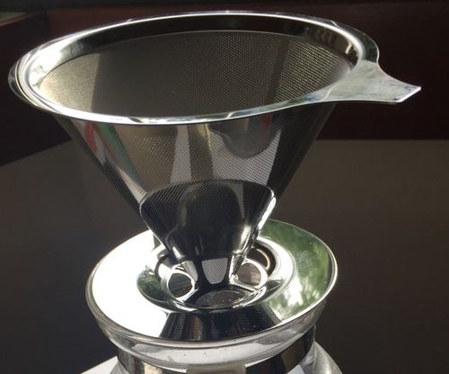 Filtro De Café, Té O Mate Reutilizable De Acero Inoxidable
