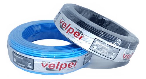 Cabo Flexivel Azul- Velper 6,00mm Com 100 Metros