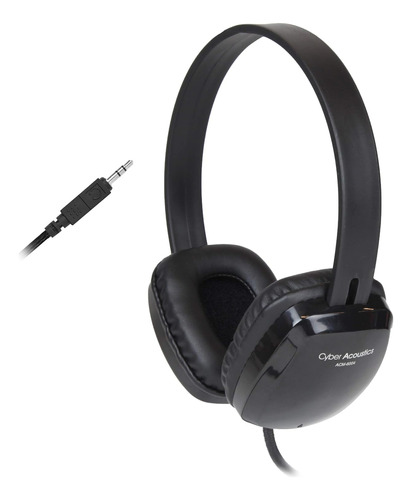 Cyber Acoustics - Auriculares Bluetooth  Color Negro