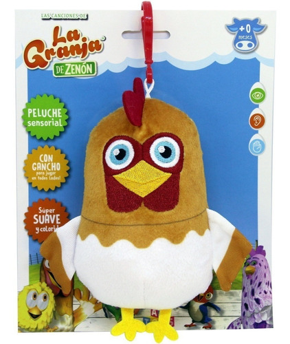 Imagen 5 de 7 de Granja De Zenon Peluche Sensorial Varios Modelos 15 Cm