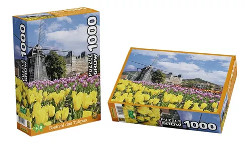 Grow Quebra Cabeça 1000 Peças Sintra Puzzle Infantil