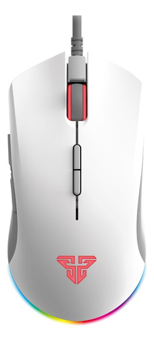 Mouse Optico Blake X17 Gaming Blanco Usb 10000 Dpi 8 Botones