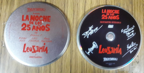 Leusemia La Noche De Los 25 Años Dvd