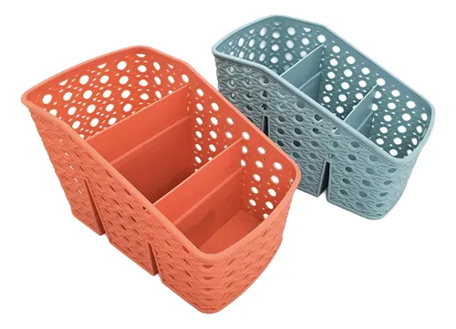 comprar Porta Lápices Canasta Organizadora De Escritorio 3 Espacios