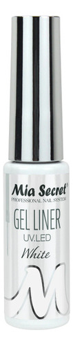 1 Gel Liner Mia Secret Uv/led Esmalte 8 Ml Negro/black