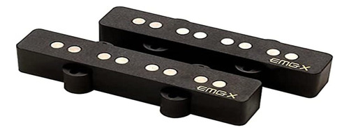 Set De Bajos Em940020 Jvx De Serie Xseries Pickups Negr...