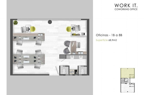 Imagen 14 de 15 de Venta De Oficina A Estrenar En Ramos Mejía Sur - Work It
