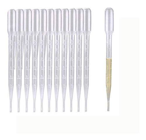 Pipetas Plastico Graduada 300pcs 3ml Pipetas Transferencia